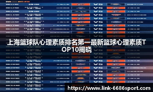 上海篮球队心理素质排名第一最新篮球心理素质TOP10揭晓